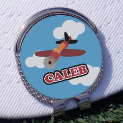 Airplane Golf Ball Marker - Hat Clip