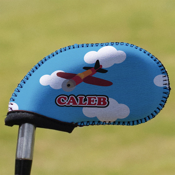 Custom Airplane Golf Club Iron Cover (Personalized)