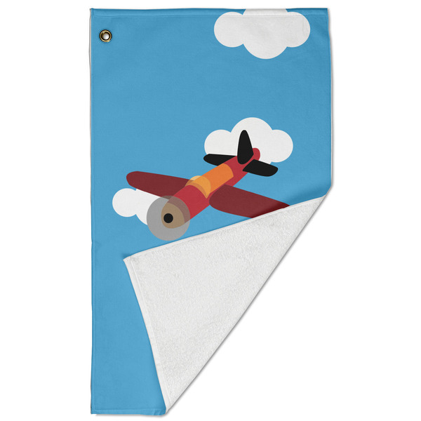 Airplane Golf Towel - Folded (Large)
