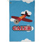 Airplane Golf Towel - Poly-Cotton Blend - Small w/ Name or Text
