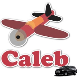 Airplane Graphic Car Decal (Personalized)