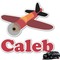 Airplane Graphic Car Decal (Personalized)