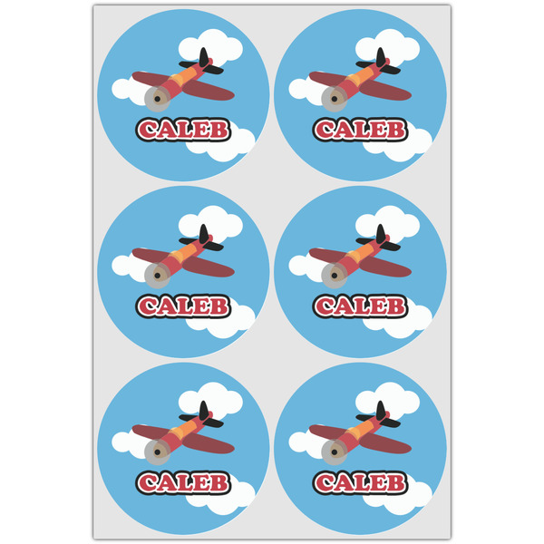 Airplane Icing Circle - Large - Set of 6