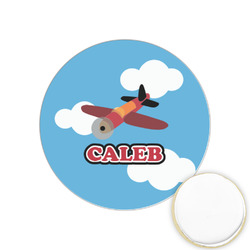 Airplane Printed Cookie Topper - 1.25" (Personalized)