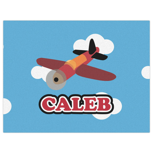 Airplane Indoor / Outdoor Rug - 6'x8' - Front Flat