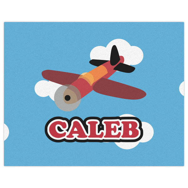 Airplane Indoor / Outdoor Rug - 8'x10' - Front Flat