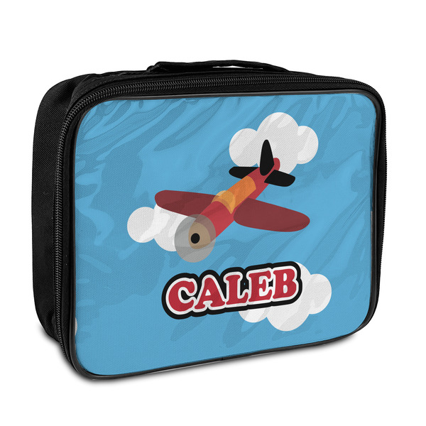 Custom Airplane Insulated Lunch Bag (Personalized)