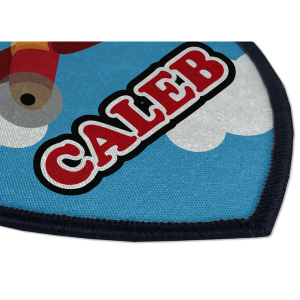 Airplane Iron on Shield 3 Detail