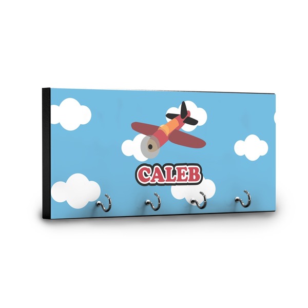 Airplane Key Hanger - Front View with Hooks