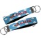 Airplane Key-chain - Metal and Nylon - Front and Back