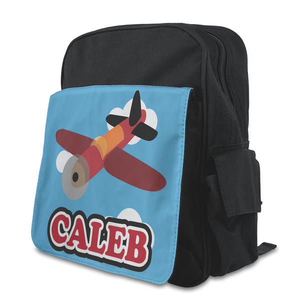 Custom Airplane Preschool Backpack (Personalized)