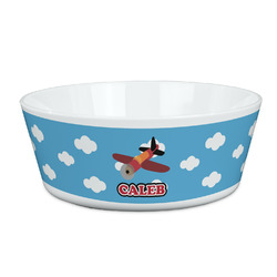 Airplane Kid's Bowl (Personalized)