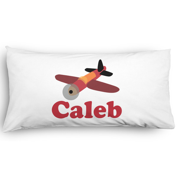 Custom Airplane Pillow Case - King - Graphic (Personalized)