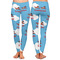 Airplane Ladies Leggings - Front and Back