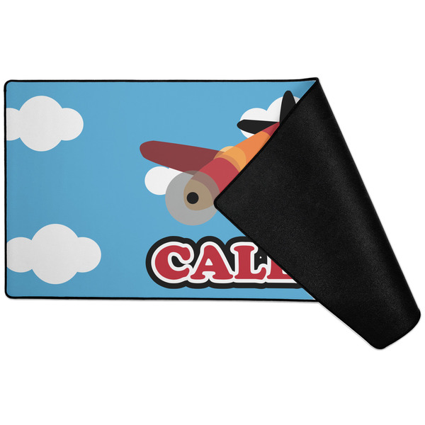 Airplane Large Gaming Mats - FRONT W/ FOLD