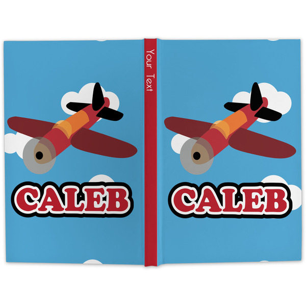 Airplane Large Hard Cover Journal - Apvl