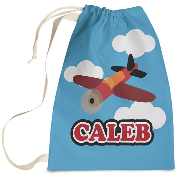Custom Airplane Laundry Bag - Large (Personalized)