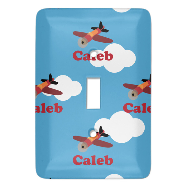 Custom Airplane Light Switch Cover (Personalized)
