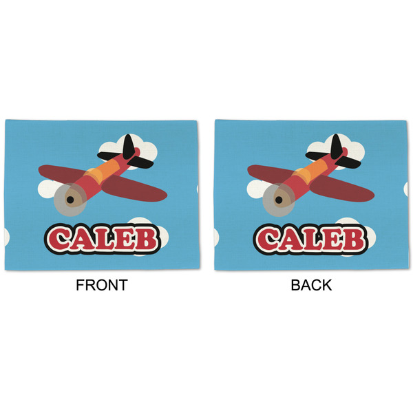 Airplane Linen Placemat - APPROVAL (double sided)