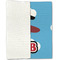 Airplane Linen Placemat - Folded Half