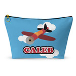 Airplane Makeup Bag - Large - 12.5"x7" (Personalized)