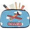Airplane Makeup / Cosmetic Bag - Medium (Personalized)