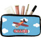 Airplane Makeup / Cosmetic Bag - Small (Personalized)