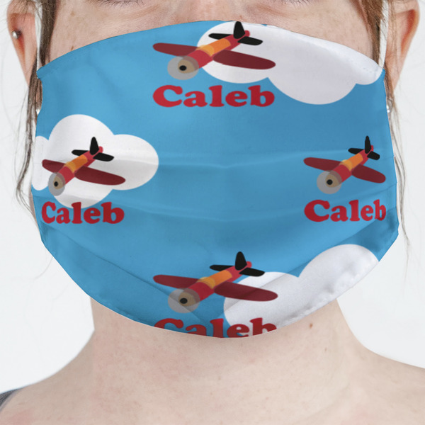 Custom Airplane Face Mask Cover (Personalized)