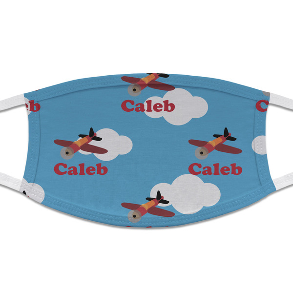 Custom Airplane Cloth Face Mask (T-Shirt Fabric) (Personalized)
