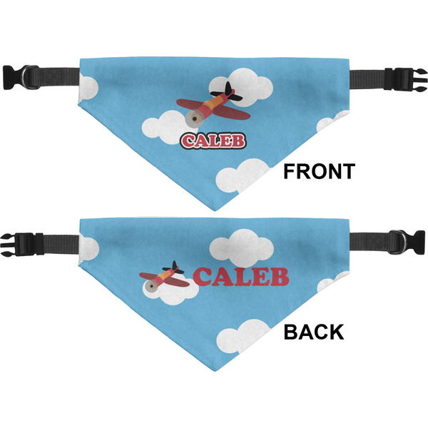 Airplane Medium Dog Bandana Approval