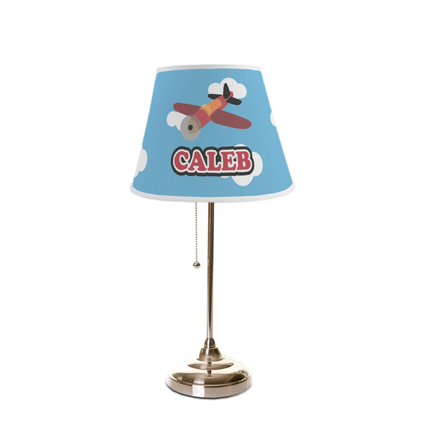 Airplane Poly Film Empire Lampshade - On Stand