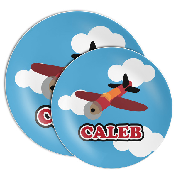 Airplane Melamine Plates - PARENT/MAIN