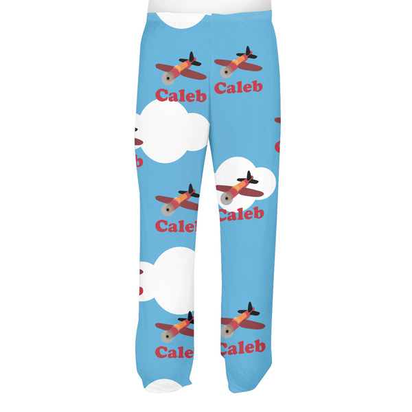 Airplane Men's Pjs Back - on model