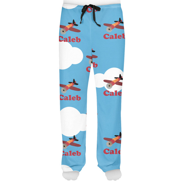 Airplane Men's Pjs Front - on model