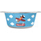 Airplane Stainless Steel Dog Bowl - Small (Personalized)