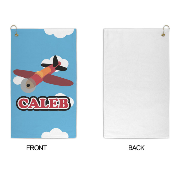 Airplane Microfiber Golf Towels - APPROVAL