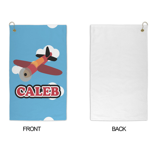 Airplane Microfiber Golf Towels - APPROVAL