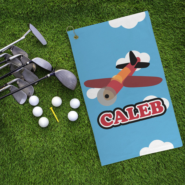 Airplane Microfiber Golf Towels - LIFESTYLE