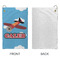 Airplane Microfiber Golf Towels - Small - APPROVAL