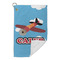 Airplane Microfiber Golf Towels Small - FRONT FOLDED