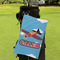 Airplane Microfiber Golf Towels - Small - LIFESTYLE