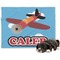 Airplane Dog Blanket - Large (Personalized)
