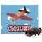 Airplane Dog Blanket - Regular (Personalized)
