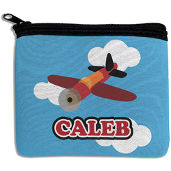 Airplane Rectangular Coin Purse (Personalized)