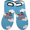 Airplane Neoprene Oven Mitts - Set of 2 w/ Name or Text