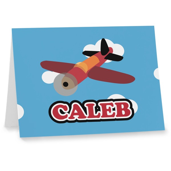 Custom Airplane Note cards (Personalized)