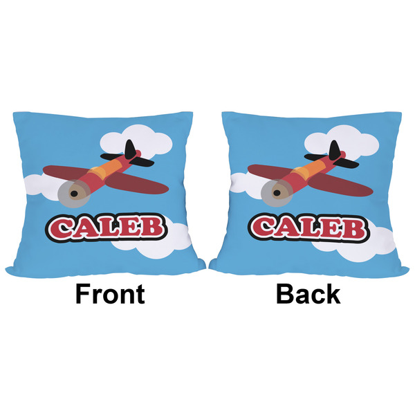 Airplane Outdoor Pillow - 16x16