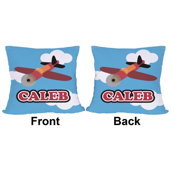 Airplane Outdoor Pillow - 18x18