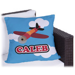 Airplane Outdoor Pillow - 18" (Personalized)