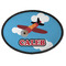 Airplane Oval Patch